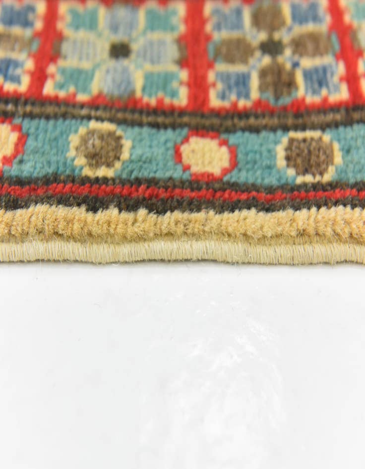 Detail image of  3' 3 x 4' 8  Hand Knotted Kazak Rug