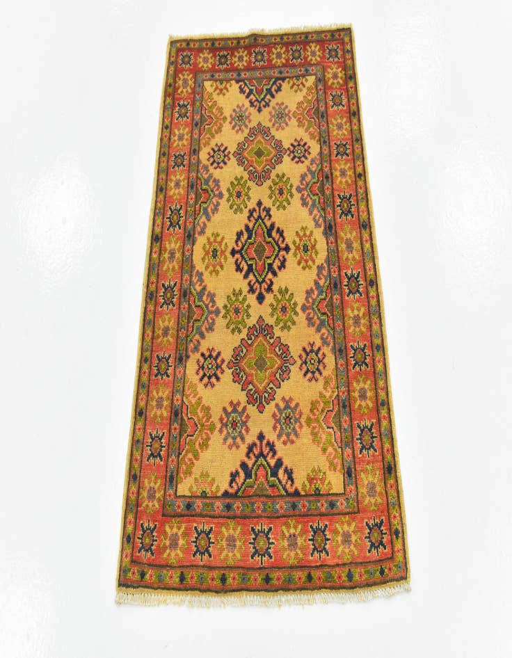 Detail image of  2' 8 x 4' 2  Hand Knotted Kazak Rug