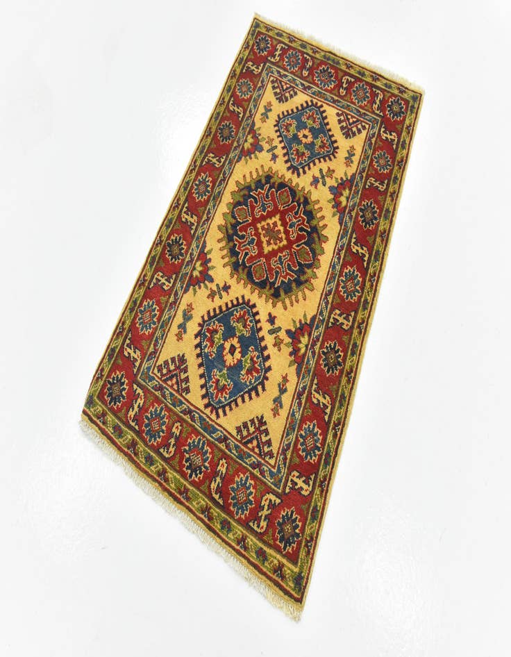 Detail image of  2' 7 x 4' 1  Hand Knotted Kazak Rug