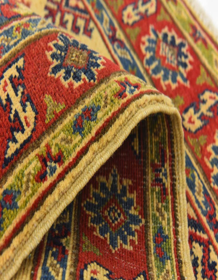 Detail image of  2' 7 x 4' 1  Hand Knotted Kazak Rug
