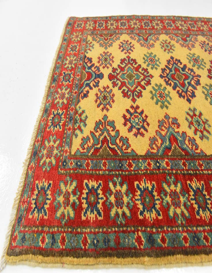 Detail image of  2' 9 x 3' 9  Hand Knotted Kazak Rug