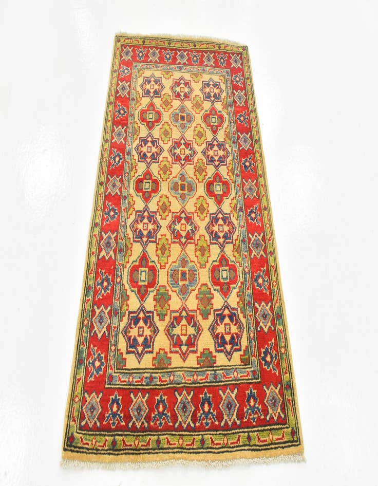 Detail image of  2' 10 x 4' 3  Hand Knotted Kazak Rug