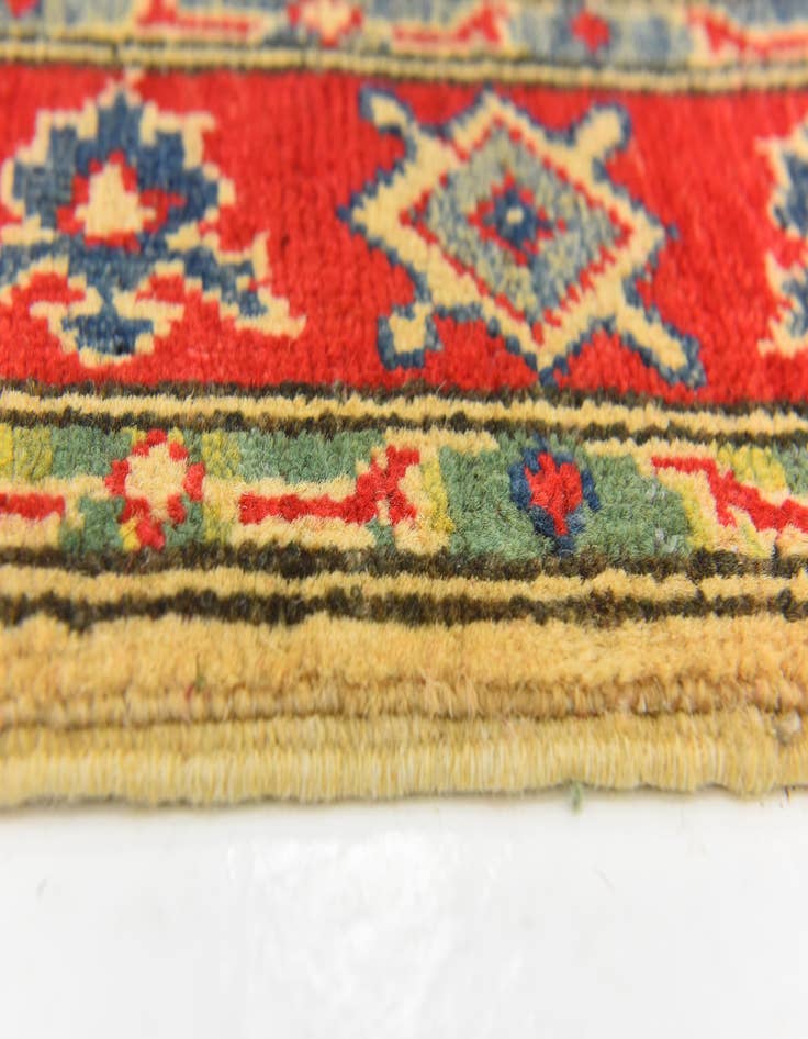 Detail image of  2' 10 x 4' 3  Hand Knotted Kazak Rug