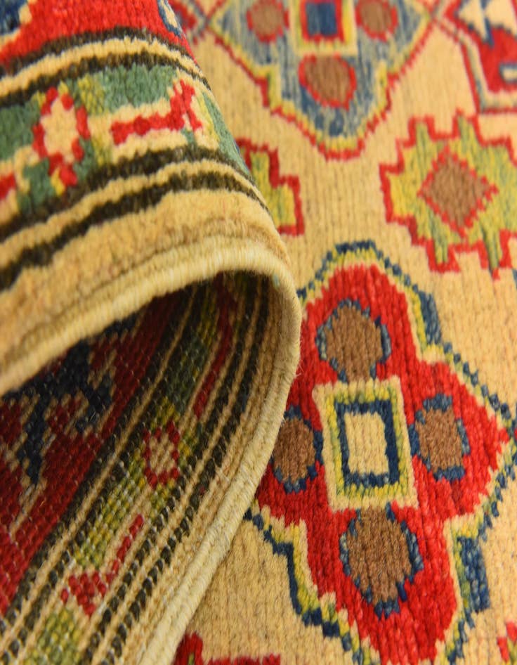 Detail image of  2' 10 x 4' 3  Hand Knotted Kazak Rug