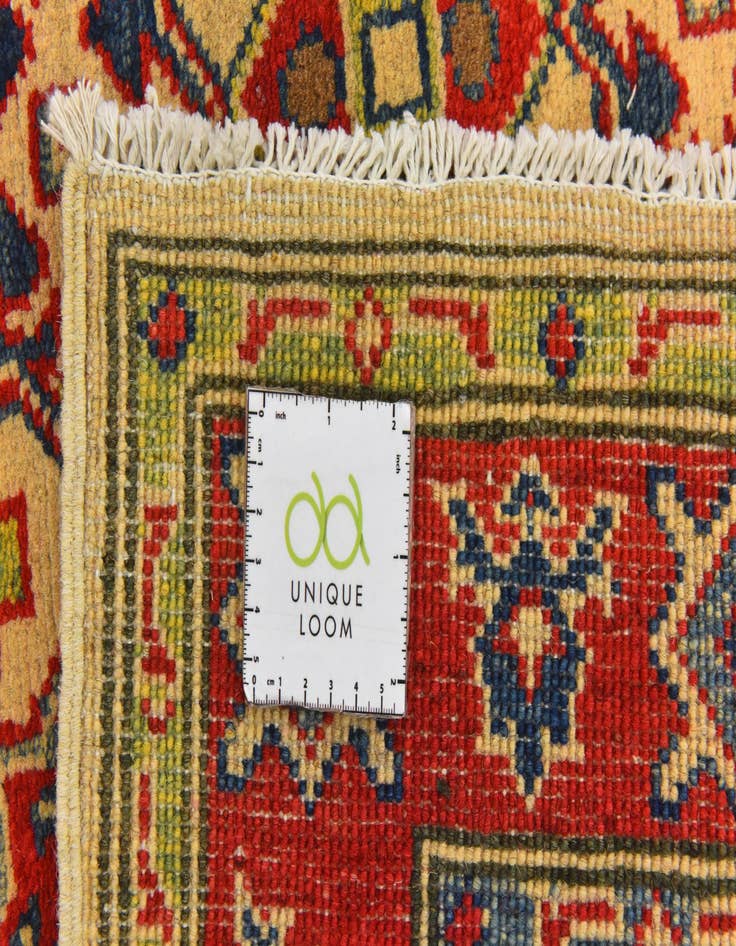 Detail image of  2' 10 x 4' 3  Hand Knotted Kazak Rug