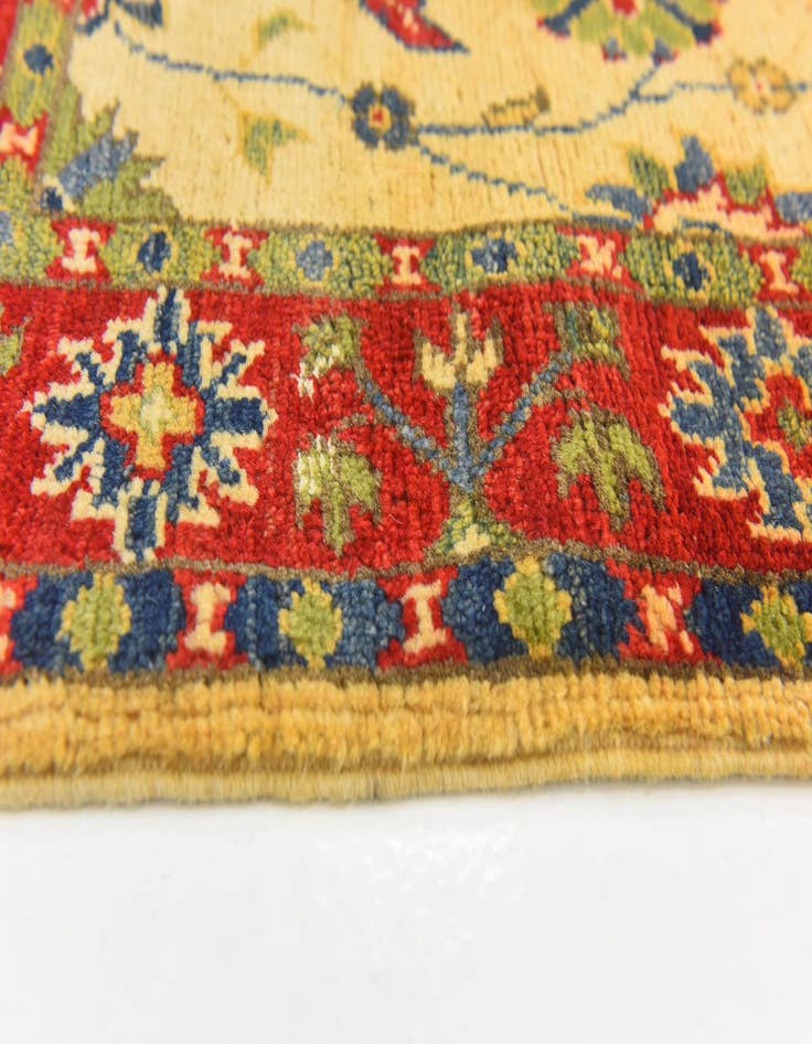 Detail image of  2' 7 x 4' 2  Hand Knotted Kazak Rug