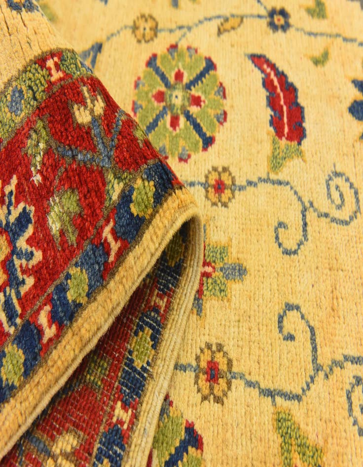Detail image of  2' 7 x 4' 2  Hand Knotted Kazak Rug