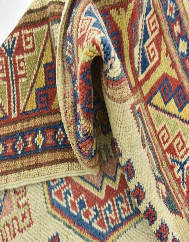 Detail image of 3' x 5' Hand Knotted Kazak Rug