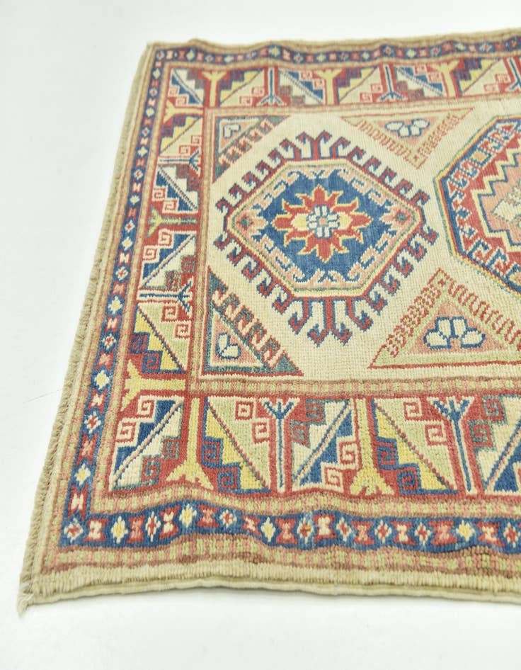 Detail image of 3' x 5' Hand Knotted Kazak Rug