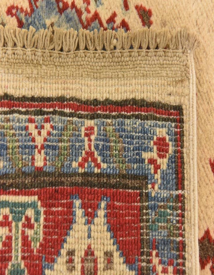 Detail image of  3' 11 x 5' 9  Hand Knotted Kazak Rug