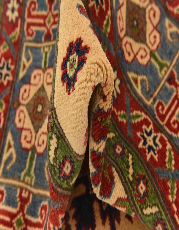 Detail image of  6' 6 x 9' 8  Hand Knotted Kazak Rug