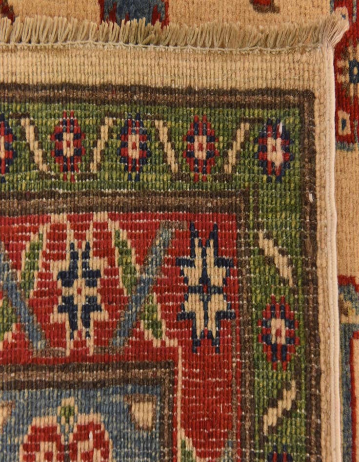 Detail image of  6' 6 x 9' 8  Hand Knotted Kazak Rug