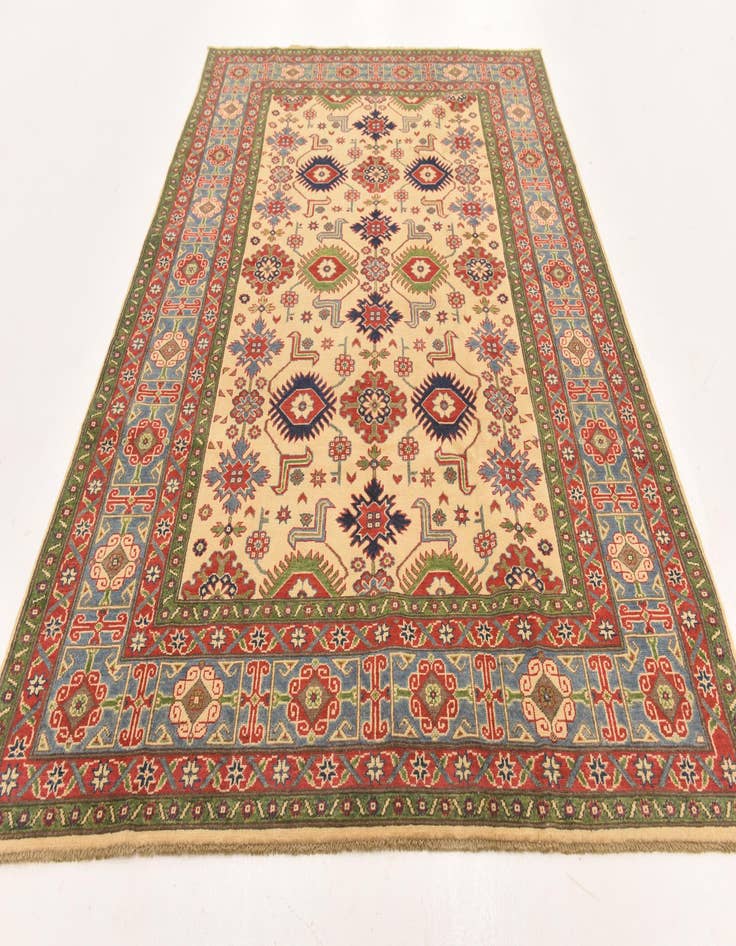 Detail image of  6' 6 x 9' 8  Hand Knotted Kazak Rug