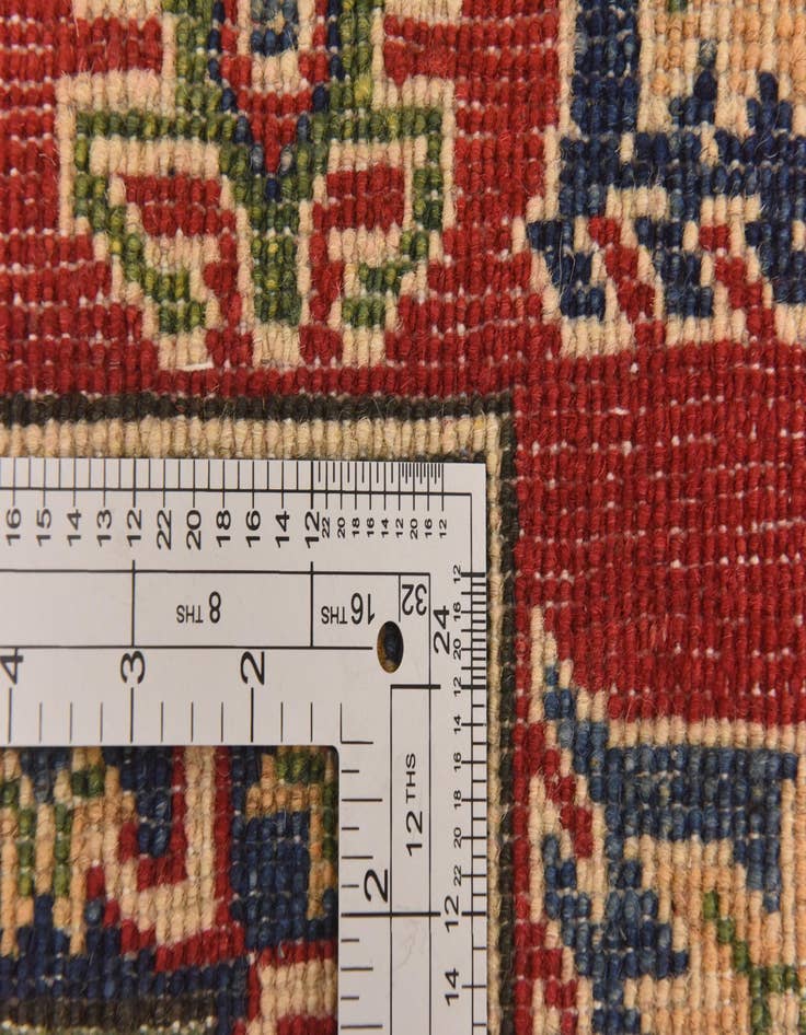 Detail image of  5' 9 x 7' 10  Hand Knotted Kazak Rug