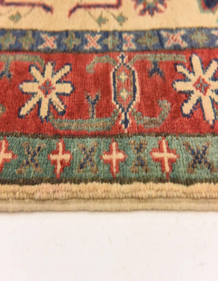 Detail image of  2' 7 x 3' 9  Hand Knotted Kazak Rug