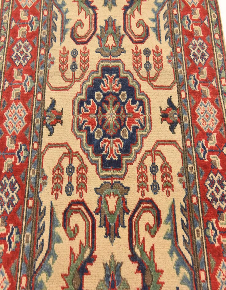 Detail image of  2' 7 x 3' 11  Hand Knotted Kazak Rug