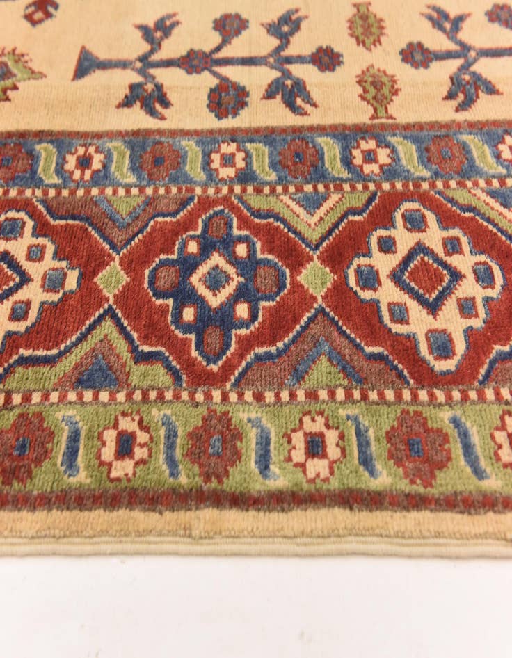 Detail image of  6' 3 x 8' 10  Hand Knotted Kazak Rug