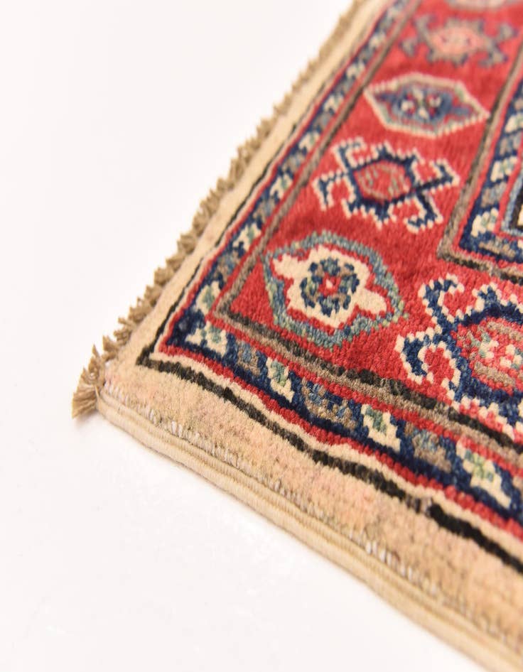 Detail image of  2' 8 x 4' 2  Hand Knotted Kazak Rug