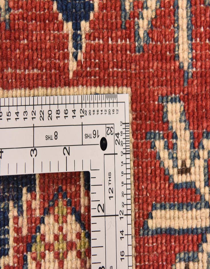 Detail image of 2' 7 x 4' 2 Hand Knotted Kazak Rug