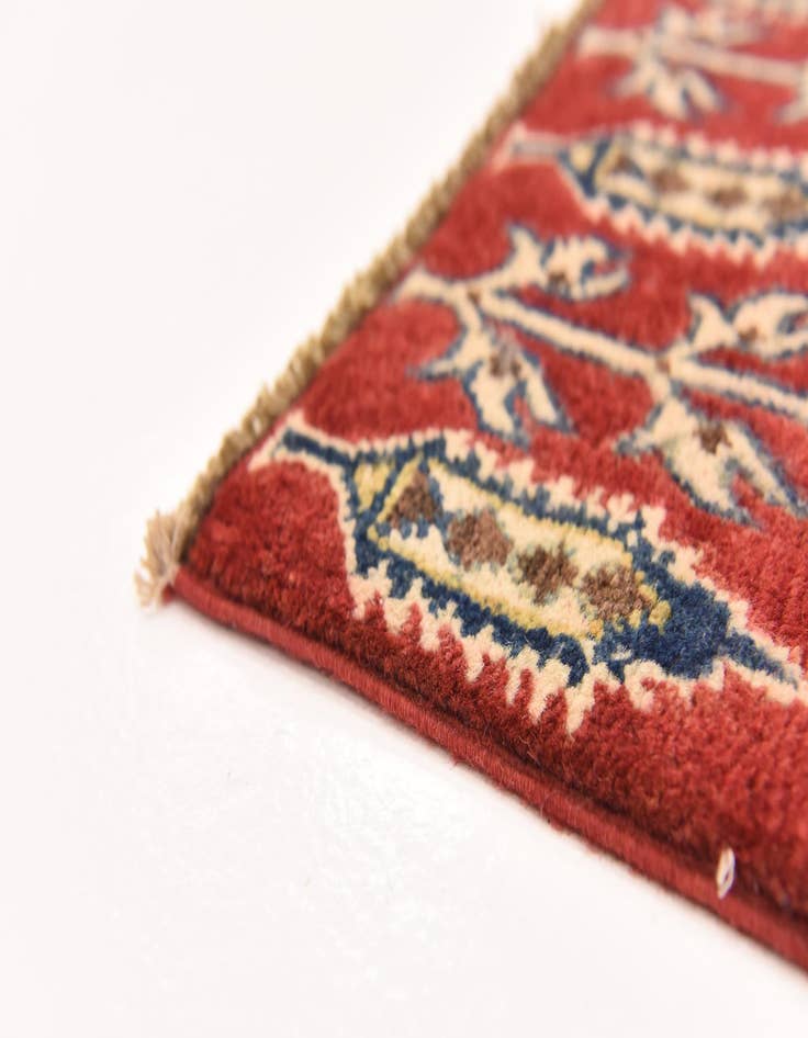 Detail image of 2' 7 x 4' 2 Hand Knotted Kazak Rug