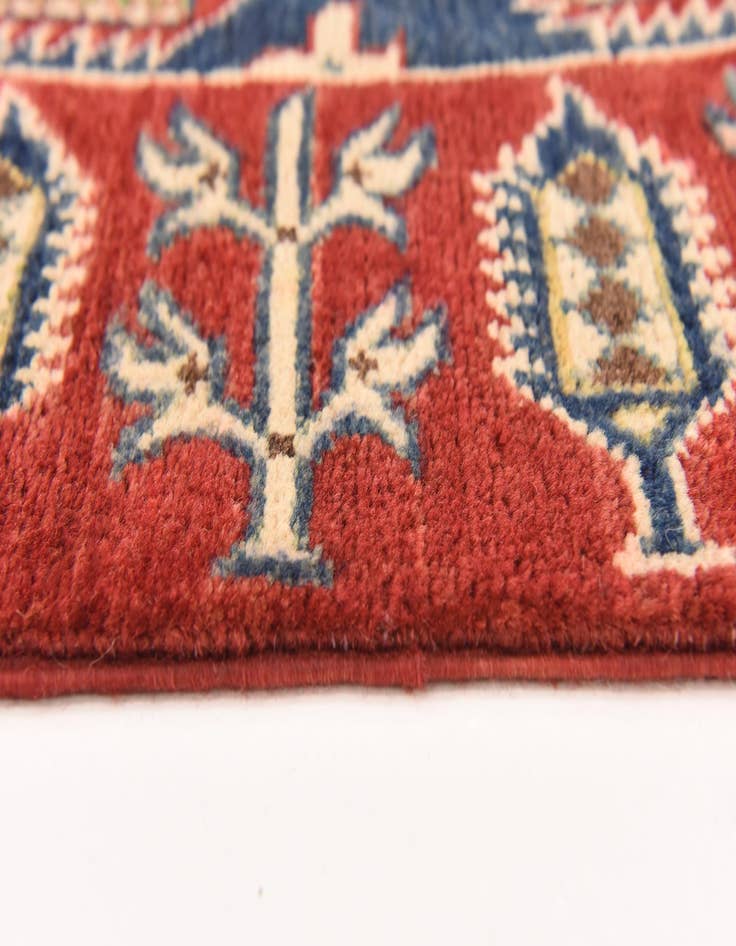 Detail image of 2' 7 x 4' 2 Hand Knotted Kazak Rug