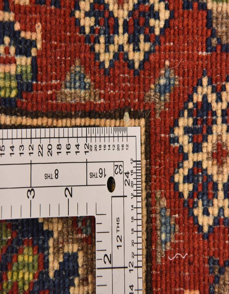 Detail image of  2' 7 x 4' 1  Hand Knotted Kazak Rug