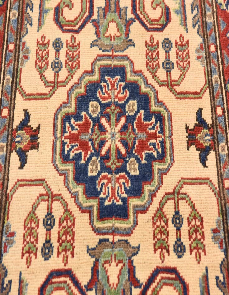 Detail image of  2' 7 x 4' 1  Hand Knotted Kazak Rug