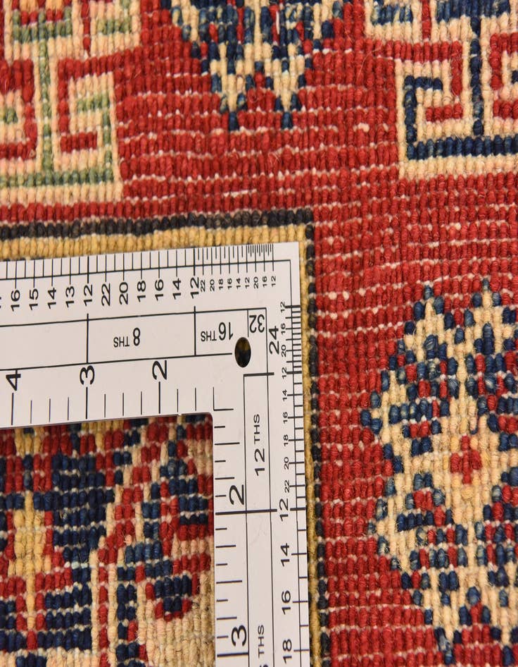 Detail image of  2' 8 x 3' 11  Hand Knotted Kazak Rug
