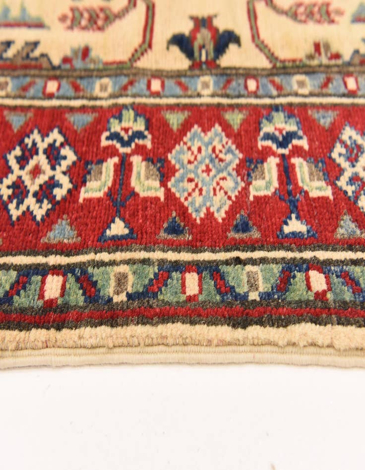 Detail image of  2' 10 x 3' 10  Hand Knotted Kazak Rug