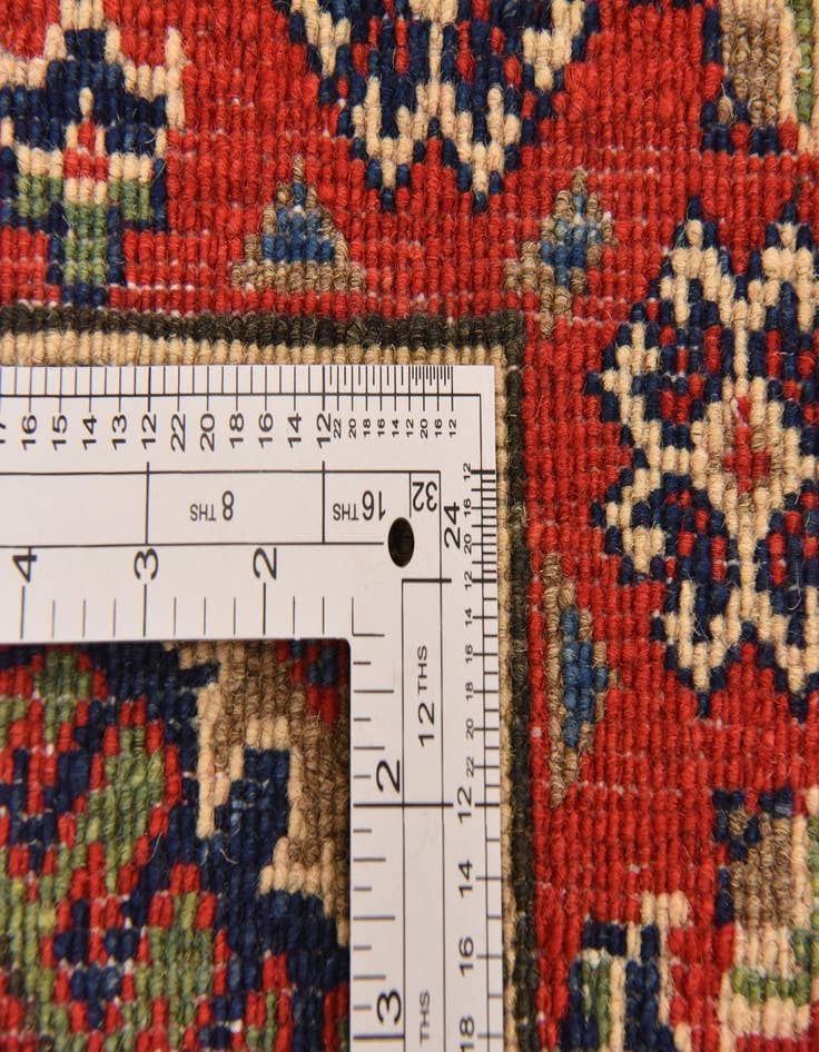 Detail image of  2' 7 x 4' 2  Hand Knotted Kazak Rug