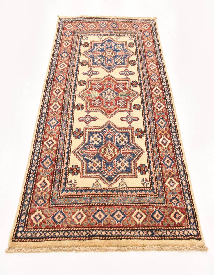 Detail image of  3' 3 x 4' 9  Hand Knotted Kazak Oriental Rug