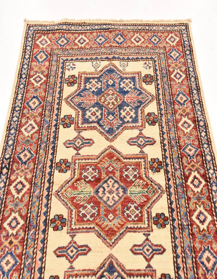 Detail image of  3' 3 x 4' 9  Hand Knotted Kazak Oriental Rug