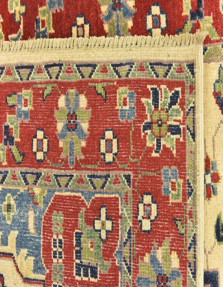 Detail image of  4' x 6'  Hand Knotted Kazak Rug