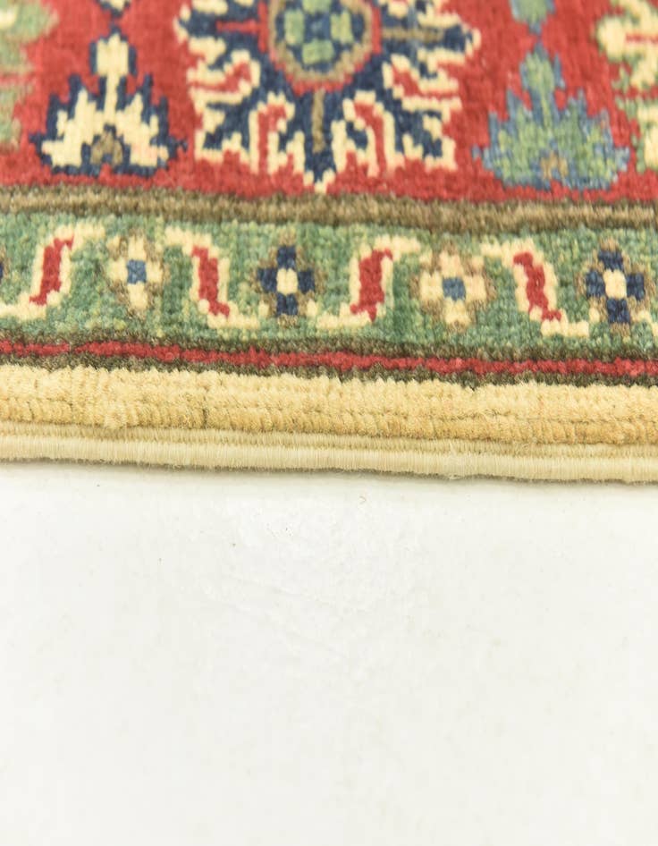 Detail image of  3' 9 x 6'  Hand Knotted Kazak Rug