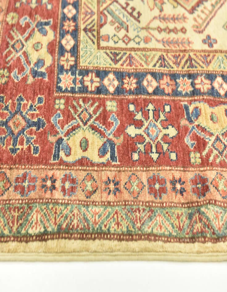 Detail image of  5' 9 x 8' 9  Hand Knotted Kazak Oriental Rug