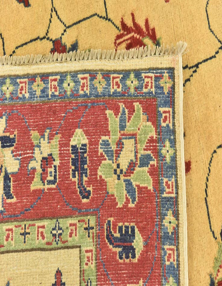 Detail image of  4' 10 x 6' 9  Hand Knotted Kazak Rug