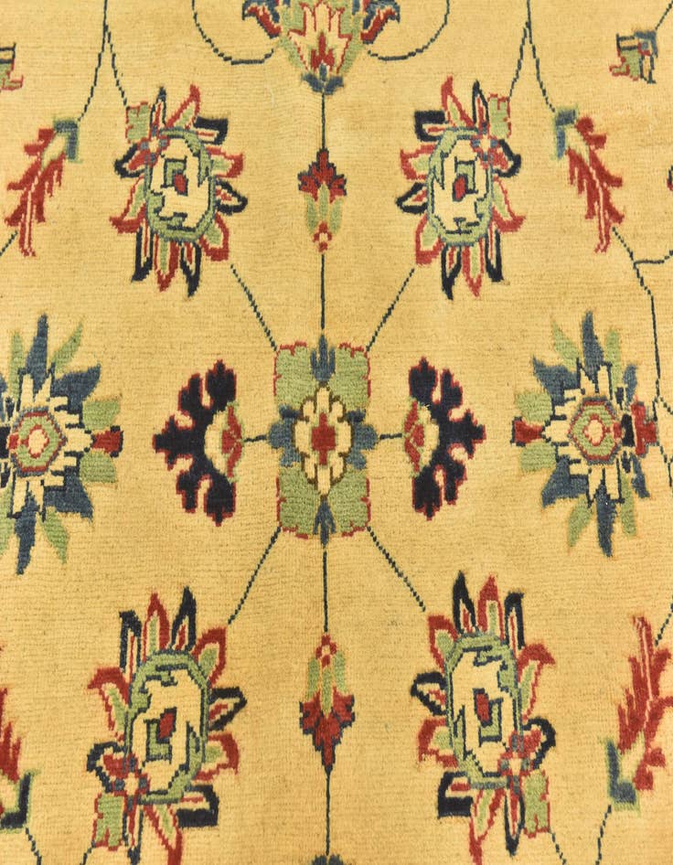Detail image of  4' 10 x 6' 9  Hand Knotted Kazak Rug