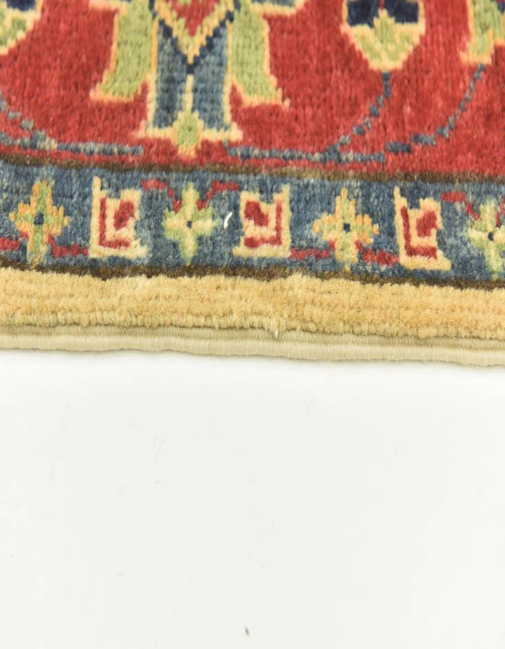 Detail image of  4' 10 x 6' 9  Hand Knotted Kazak Rug