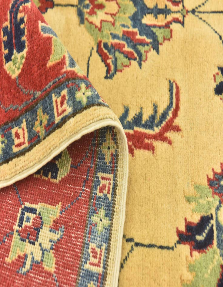 Detail image of  4' 10 x 6' 9  Hand Knotted Kazak Rug