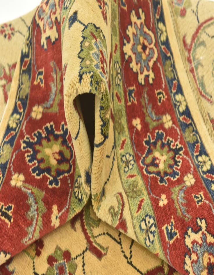 Detail image of  4' 10 x 6' 8  Hand Knotted Kazak Rug