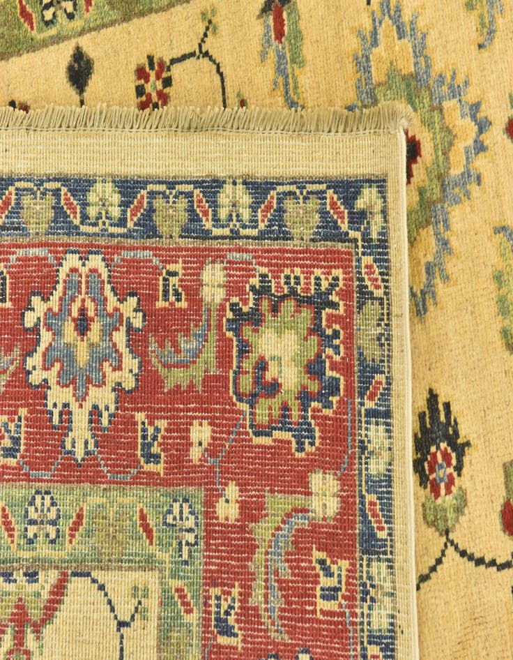 Detail image of  4' 10 x 6' 8  Hand Knotted Kazak Rug