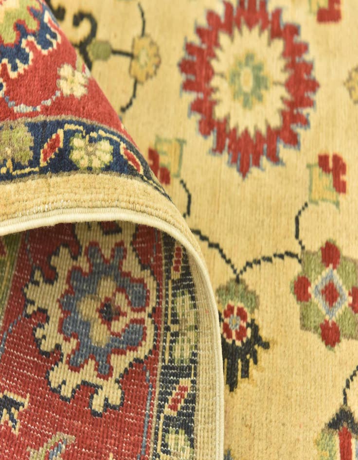 Detail image of  4' 10 x 6' 8  Hand Knotted Kazak Rug