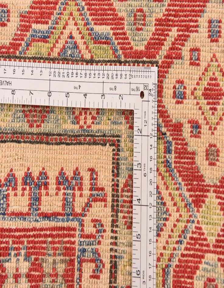 Detail image of  5' 7 x 7' 9  Hand Knotted Kazak Rug