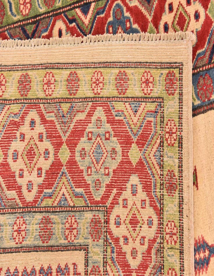Detail image of  5' 7 x 7' 9  Hand Knotted Kazak Rug