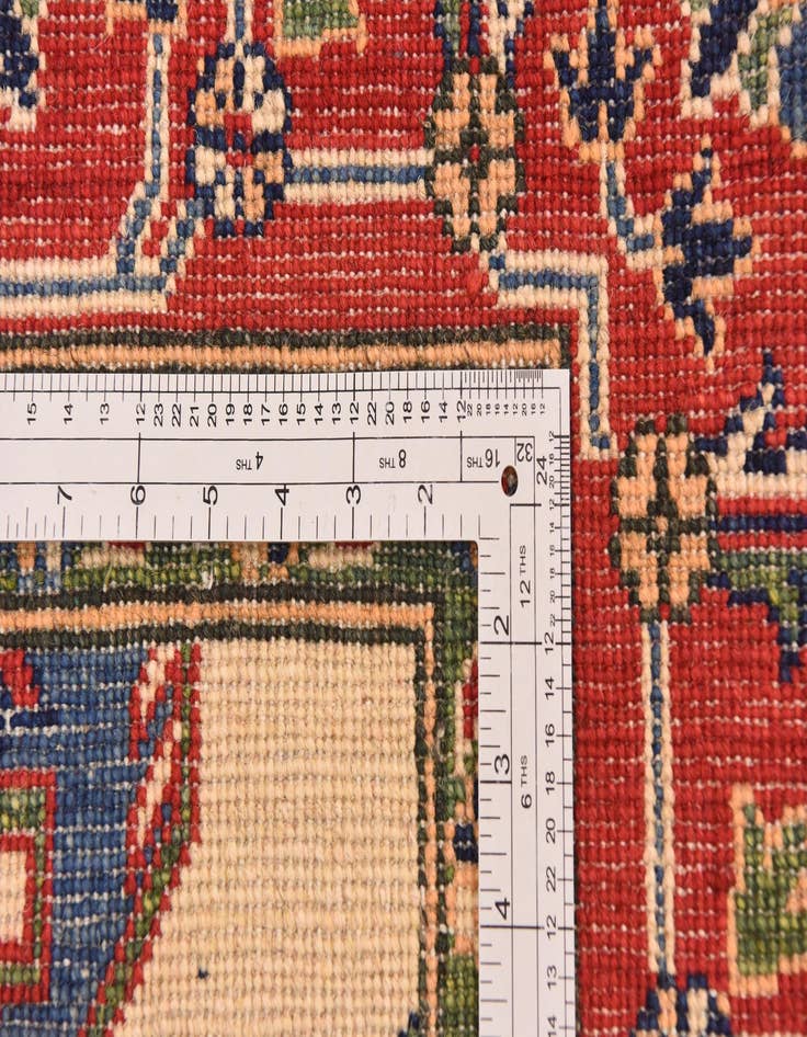 Detail image of  5' 6 x 7' 10  Hand Knotted Kazak Rug