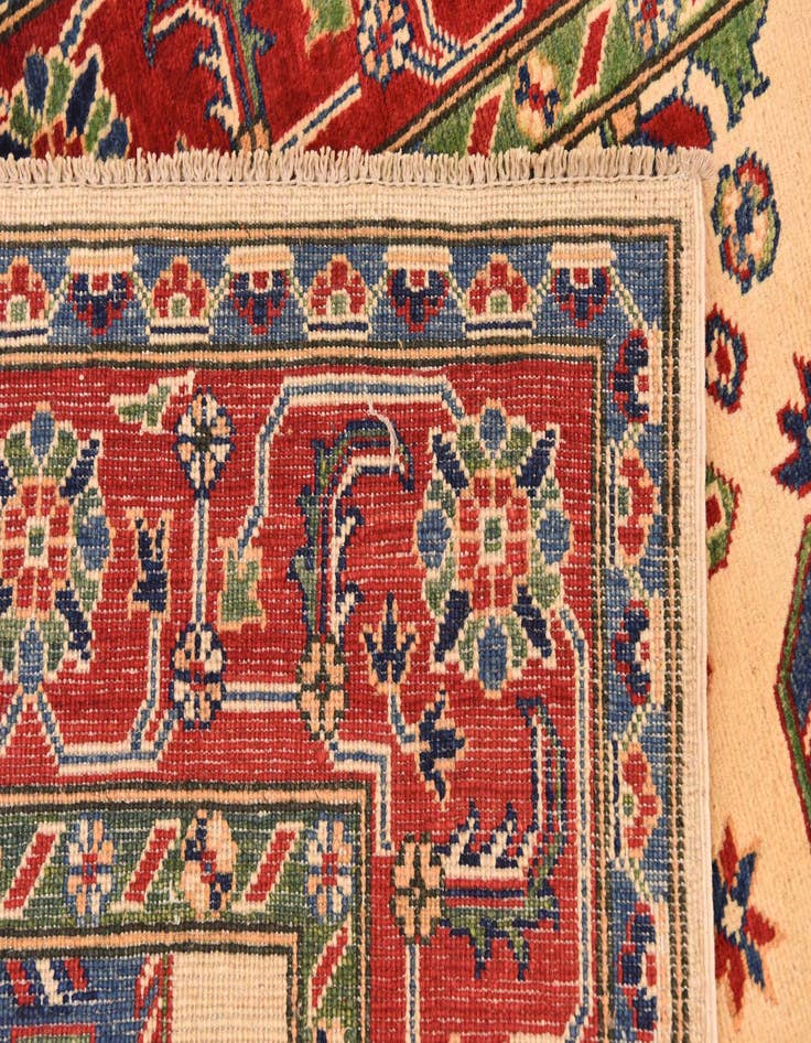 Detail image of  5' 6 x 7' 10  Hand Knotted Kazak Rug