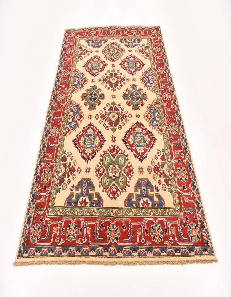 Detail image of  5' 6 x 7' 10  Hand Knotted Kazak Rug