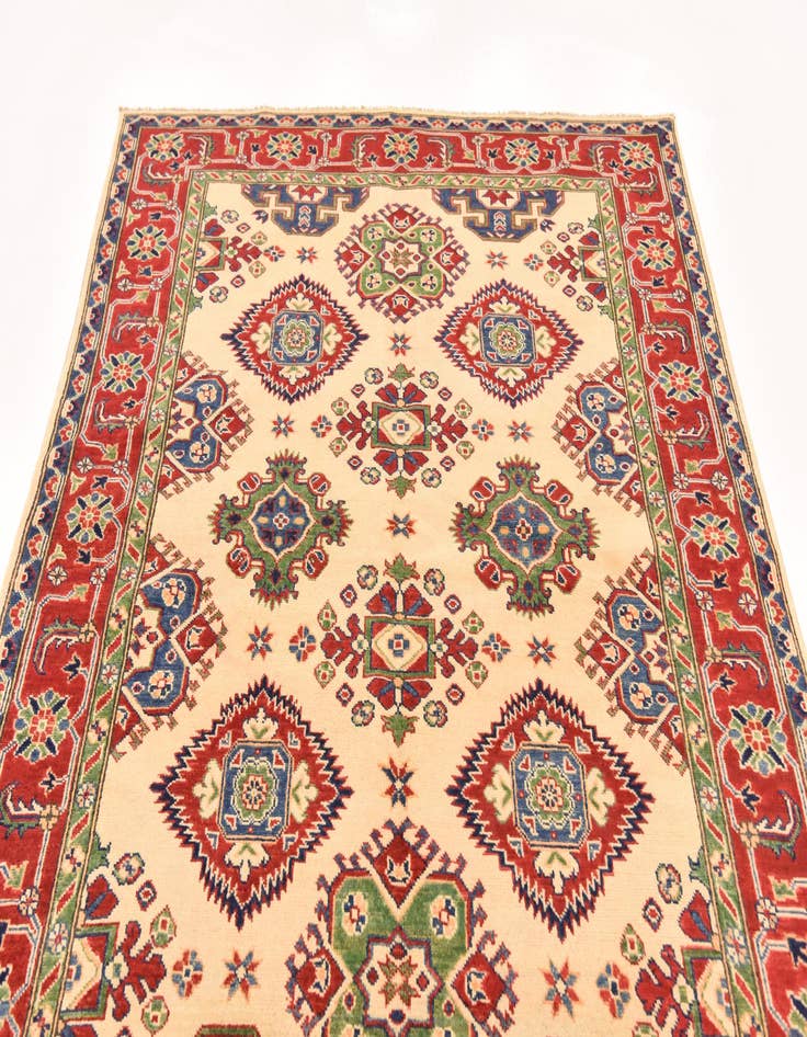 Detail image of  5' 6 x 7' 10  Hand Knotted Kazak Rug