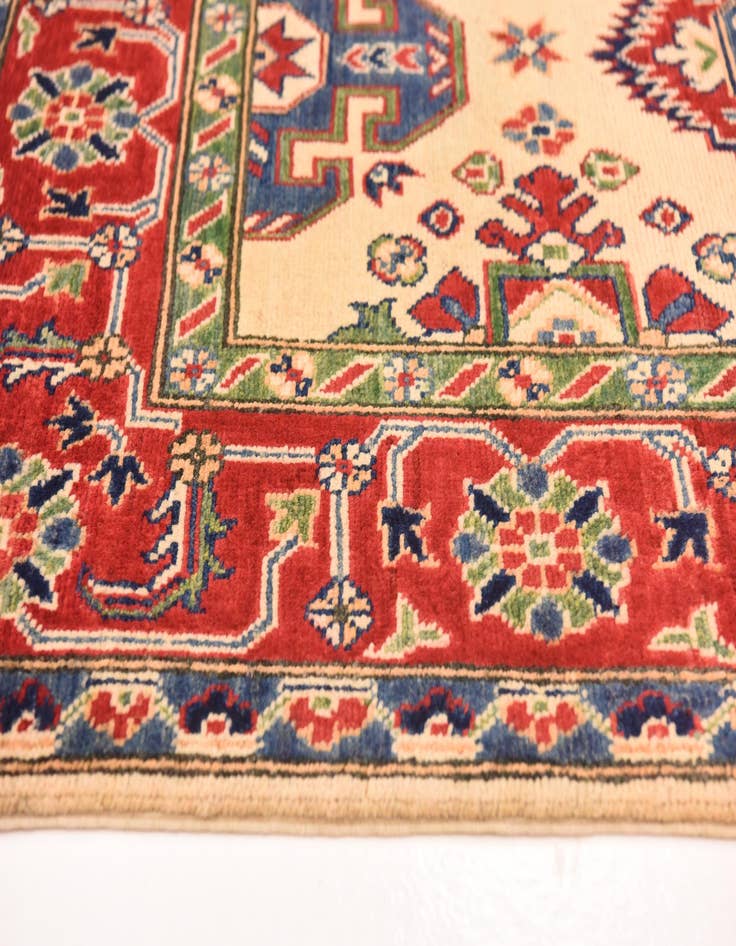 Detail image of  5' 6 x 7' 10  Hand Knotted Kazak Rug