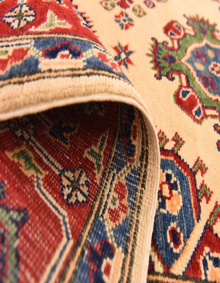 Detail image of  5' 6 x 7' 10  Hand Knotted Kazak Rug